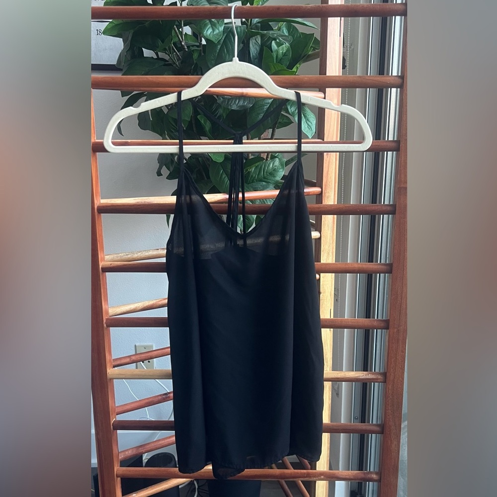 Abercrombie & Fitch Black Unique Strappy Cami